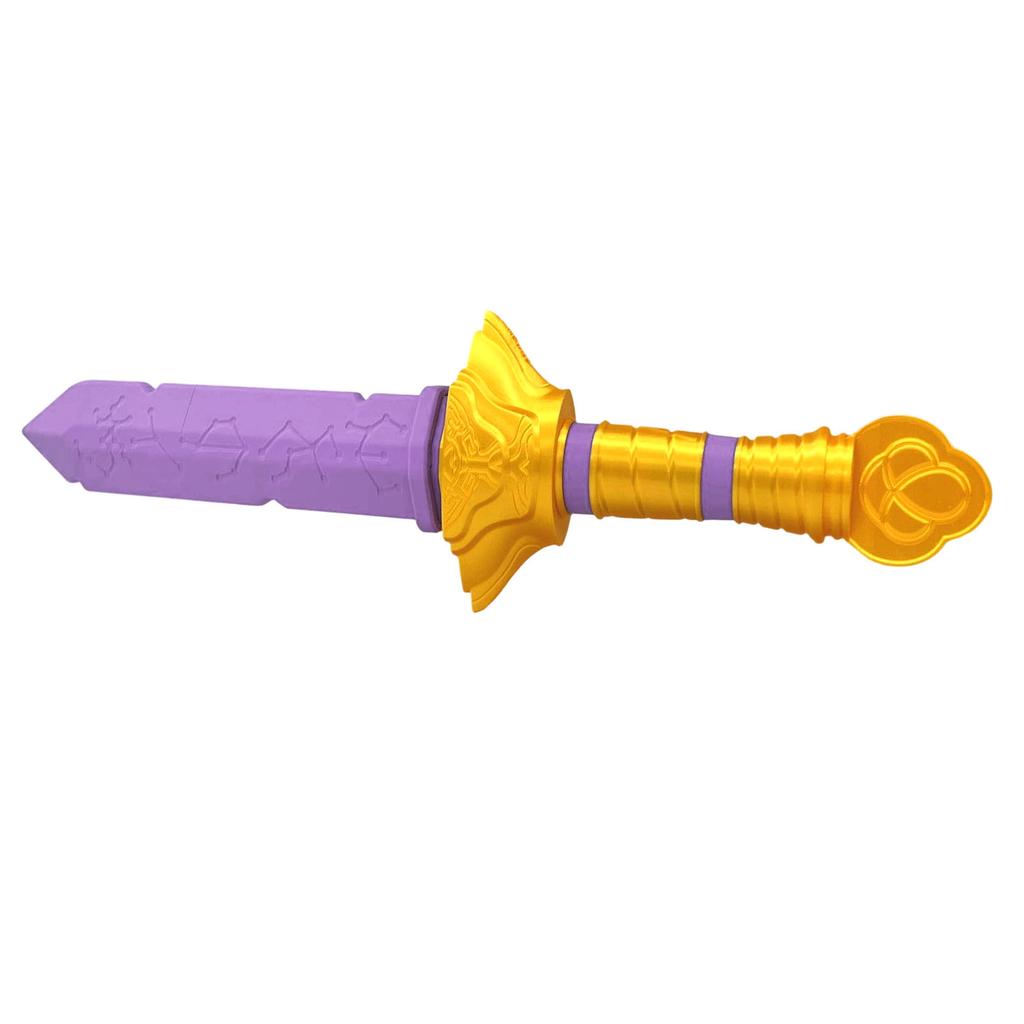 Short Sword Prop Lightweight Realistic PLA 3D Printed Short Sword for Cosplay Costume Accessory