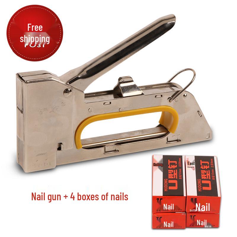 U-shaped Manual Nail Stapler for Canvas and Frames