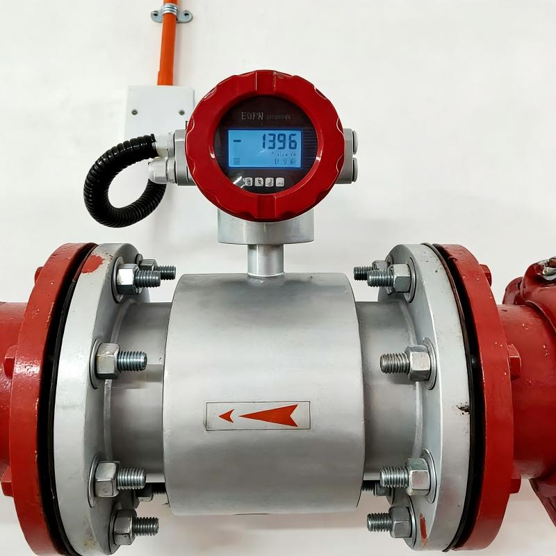 Sewage Waste Water Flow Meter Electromagnetic Flow Meter 4-20mA RS485 Modbus Water Treatment