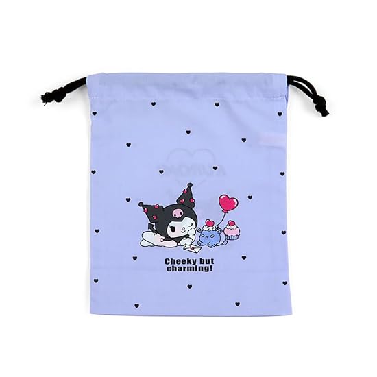 SANRIO Kuromi Gusseted Drawstring Bag S 254487