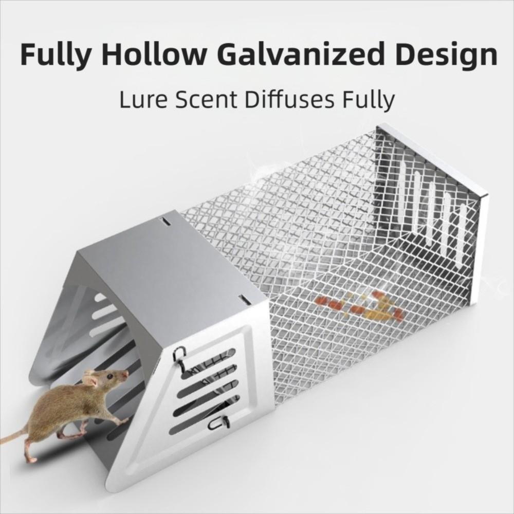 Harmless High Efficiency Mousetrap Safe Rat Catching Artifact Continuous Cycle Mouse Trap Outdoor
