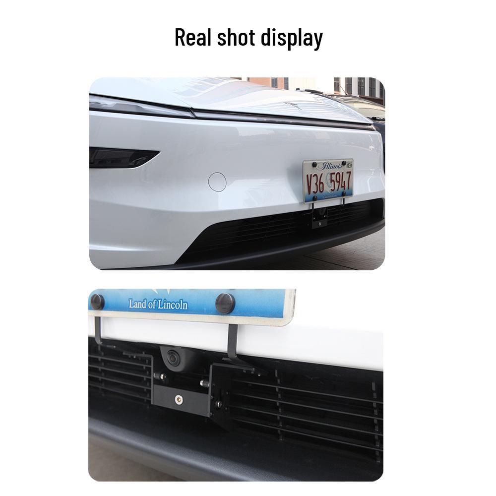 Tesla Model Y 25-Year Refresh: US Spec No-Drill, Lockable, Anti-Theft License Plate Holder