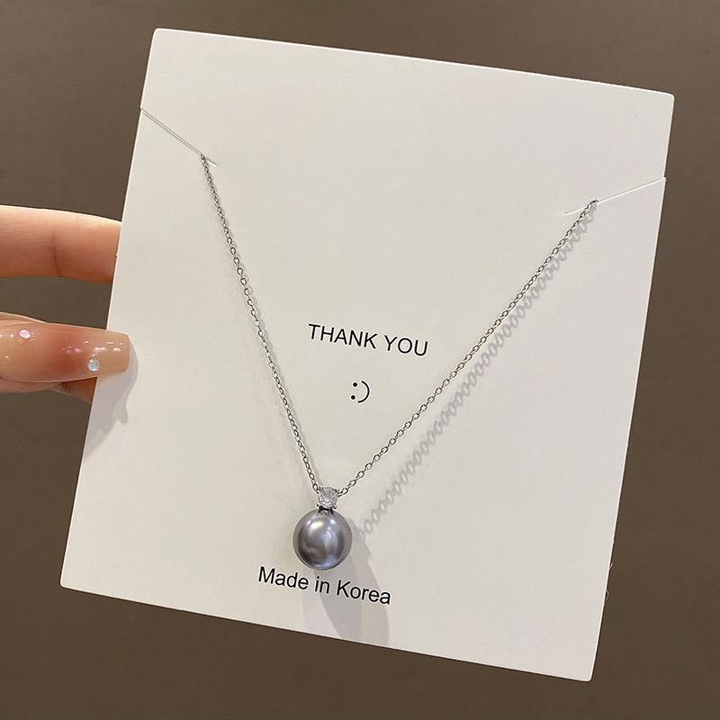 BLINGBAY Women's New Pendant Necklace Simple Creative High-end Clavicle Chain Light Luxury Accessories Girls Party Jewelry Gifts