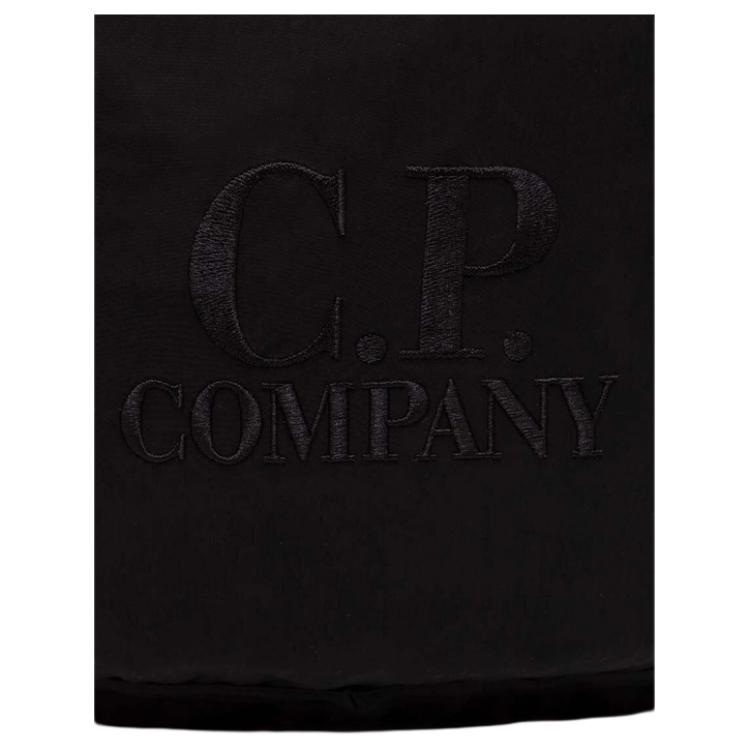 New C.P.Company Polyamide Nylon Messenger Bag, Shoulder Bag, Crossbody Bag Regular Men's Black 16CMAC050A005269G999