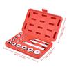Kit di riparazione per smontaggio cuscinetti 17 pezzi/set Estrattore e installatore paraolio Strumenti automobilistici Kit cuscinetti ruota in alluminio