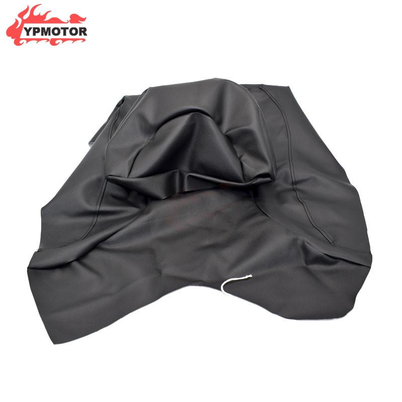 Majesty250 YP 250 Thick PU Leather Scooter Seat Cover W/ Front Pad Cushion Cover Waterproof For YAMAHA Majesty YP250 (Old Model)