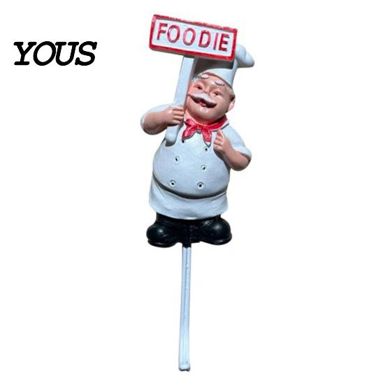Kitchen Wall Hook Cute Chef Shape Hook, Strong Resin No Punch Bearing Capacity Adhesive Backing Decorative for Home Hang Utensils Dishcloths