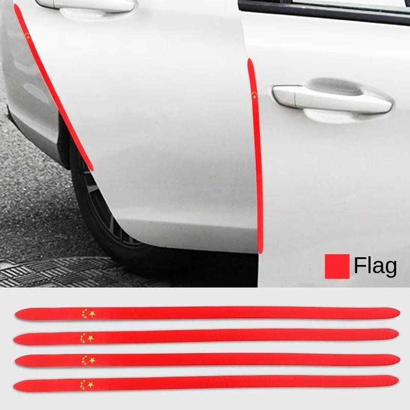 4st Bildekaler Dörrkantskydd Listskyddslist Repskydd Bilkraschskydd Dörrskydd Kollision