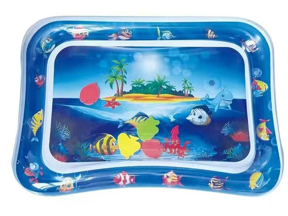 Tapis d'eau gonflable pour enfants: Jouet guide anti-chute pour l'entraînement et l'éducation à domicile