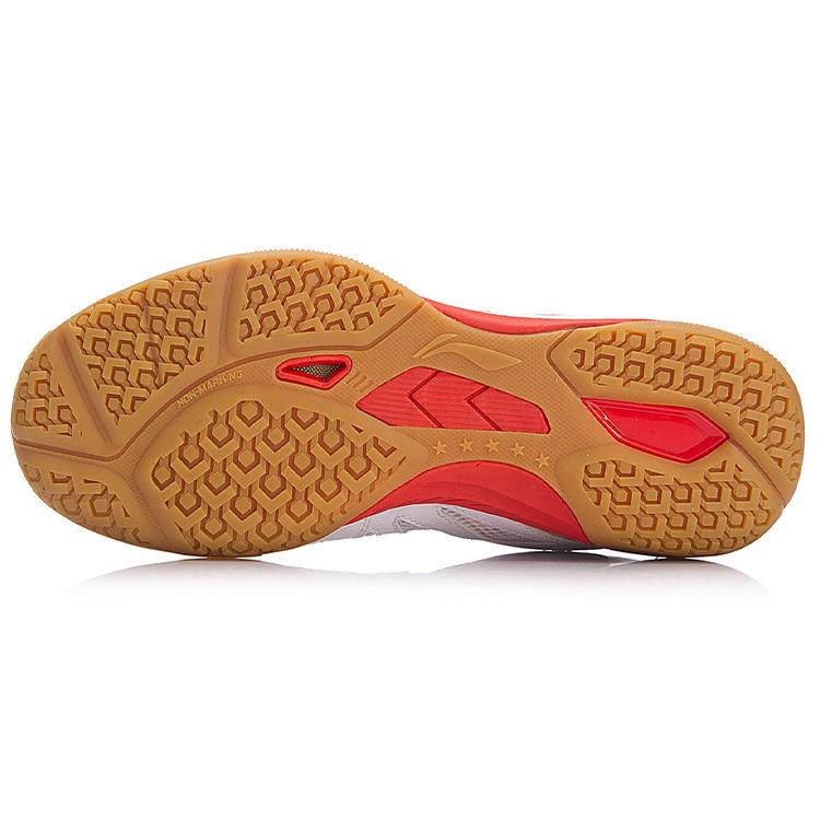 Li Ning Cushioning Support Balance Low top Training Shoes Women's White Red APTM004-1
