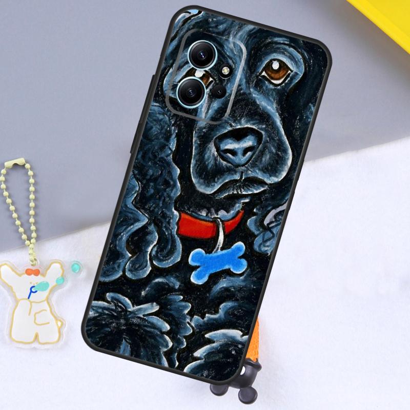 Cartoon Cocker Spaniel Case For Xiaomi Redmi Note 14 13 9 10 11 12 15 Pro Plus Cover For Redmi 15 C 13C 12C 10C 14C