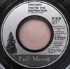 7inch Record CHICAGO  Youre The Inspiration W9126 Full Moon 1985 UK Rock Used