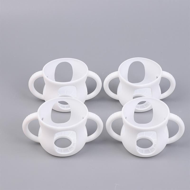 2/4Pcs Silicone Sleeves For Avent Baby Bottles Anti Breakage Baby Bottle Holder With Handle