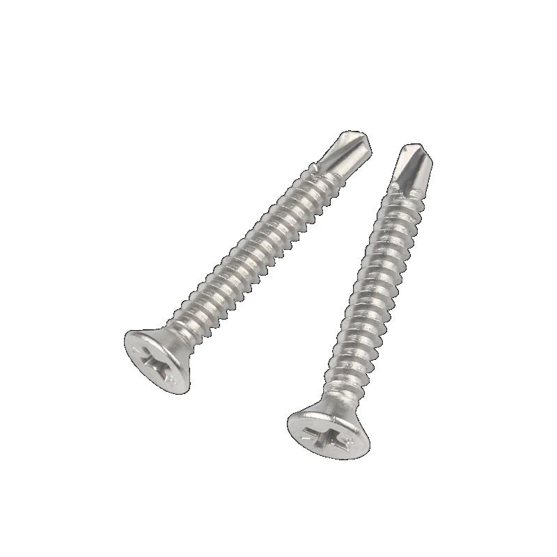 410 Stainless Steel Phillips Flat Head Self-Drilling Screw