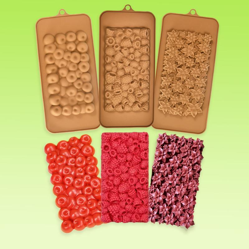 3D Raspberry Silicone Mold Fruit Pattern Fondant Chocolate Mousse Pudding Mould Party Baking Cake Decorating Tools Biscuit Mold