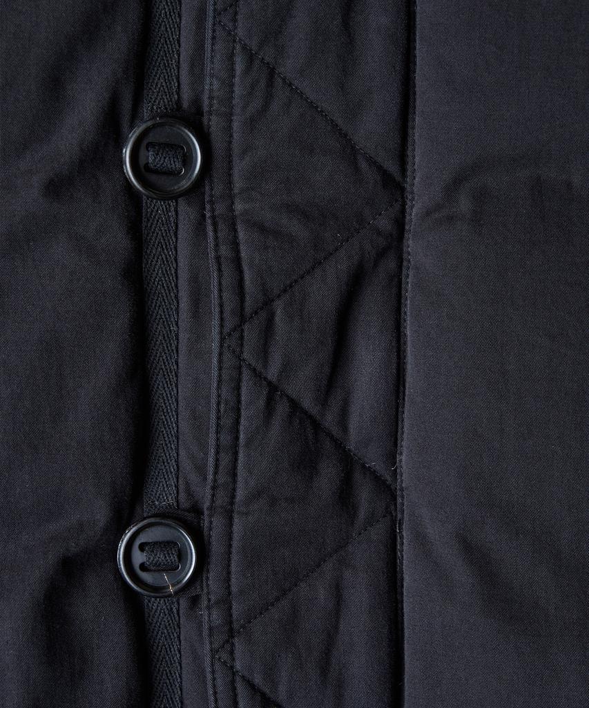 SLOWACID M-69 Garment Down Padded Jumper [Black]