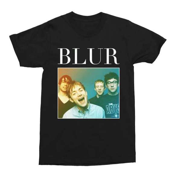 Blur band graphic 2026 Fashion Unisexs TShirt Unisex ONeck 100 Cotton Short Sleeve Y2k Oversized Popular High Quality New Tee