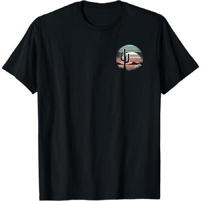 Cactus Sunset Desert Landscape T-Shirt