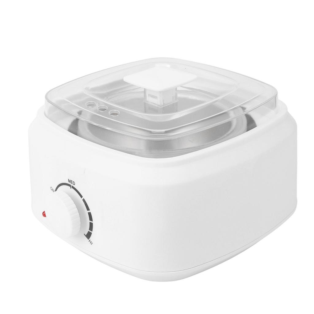 Mini Wax Heating Machine Wax Warmer Heater See Through Lid 110‑240V for Hair Removal US Plug