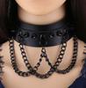 Piky Spiked Collar Black