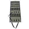 Camping Hanging   600D Oxford Fabric Tent Shed Storage Bag, Hanging Hooks and Mesh  s for Outdoor Picnic Green,