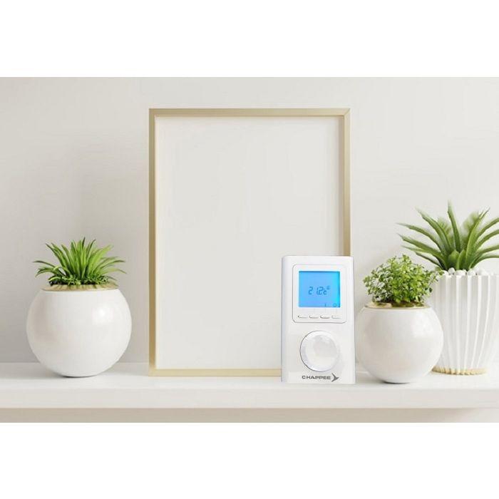 Thermostat d'ambiance - CHAPPEE - CFF 000028 - Digital - Programmation hebdomadaire - Compatible chaudières