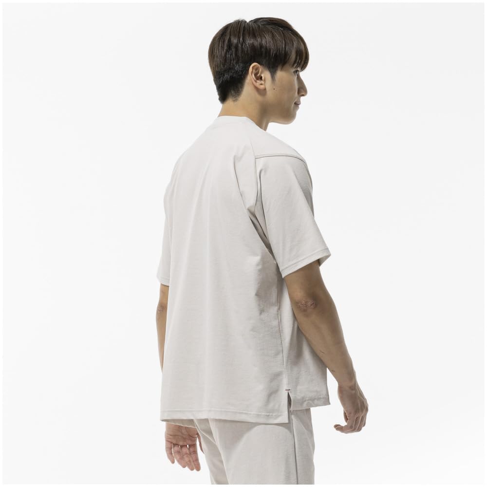 MIZUNO Release Point 12JADT52 M Size Silver Birch Baseball/Softball T-Shirt