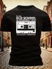 Men'S Vintage Retro Culture T-Shirt Featuring The Phrase 'Old-School Cassette, You Wouldn'T Understand' with a Fun Print
