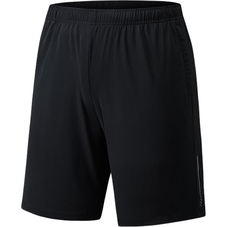 Anta Training Series Solid Color Elastic Versatile Breathable Sports Shorts Men Shorts 152537307-2