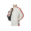 Puma Modă Color Block Jachetă Confortabilă Casual Retro Sport Guler Înalt Jachete Unisex Alb 629227-65