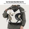 Breathable Adjustable Chest Carrier For Dogs Cats Secure Front-Facing Pet Backpack With Strap For Daily Adventures Outdoor Cats Backpack