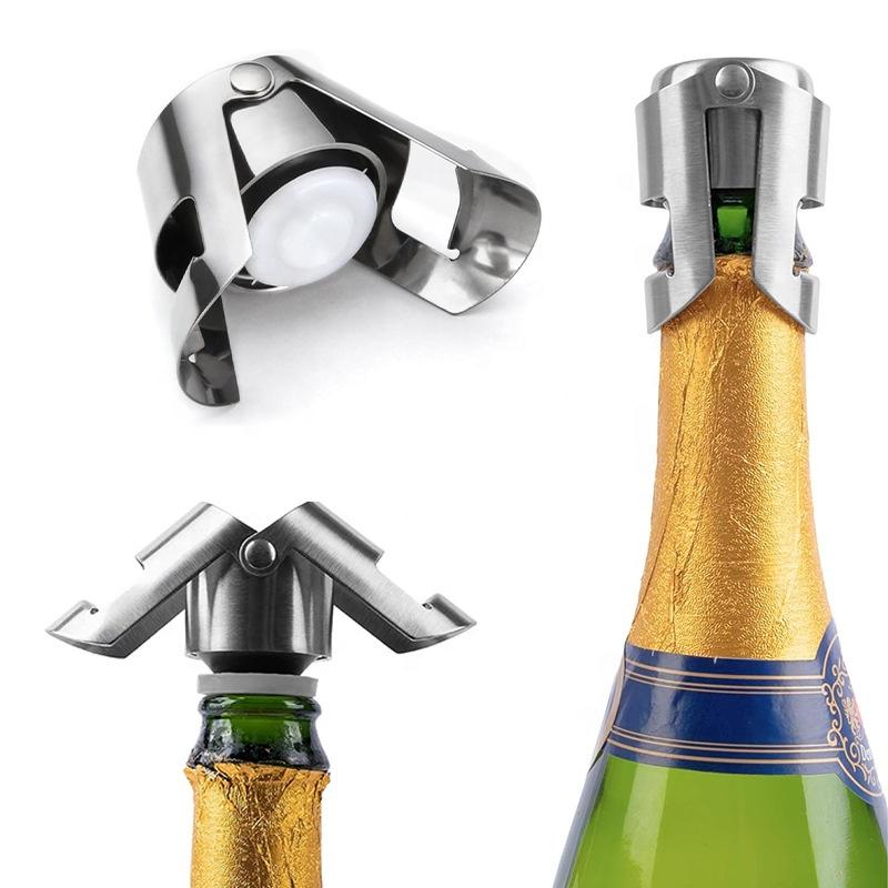 Top Sellers for Manufactures Bar Kitchen Accessories Stainless Steel Wine Stopper Champagne Stopper