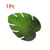 Monstera Leaf Coasters Tropical Green Plant EVA Cup Mats Washable Wipeable Anti-Slip Table Protector Holiday Wedding Party Decor