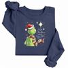 Women's Casual Long Sleeve Printed Crewneck Sweatshirt Pullover Top for Fall and Winter
