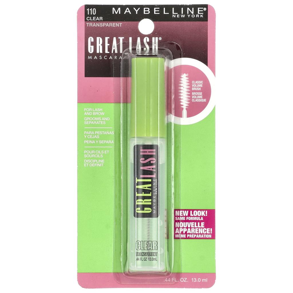 Maybelline, Great Lash, Mascara, Clear 110, 0.44fl oz (13ml)