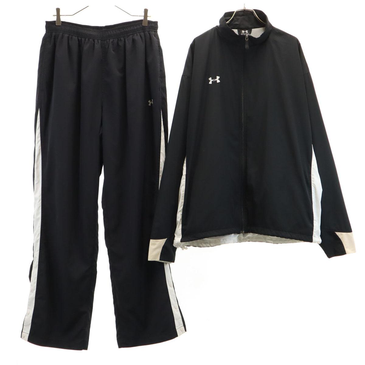 

UNDER ARMOUR Ветровка Комплект XL черный Тренировочная Джерси Мужская Б/у