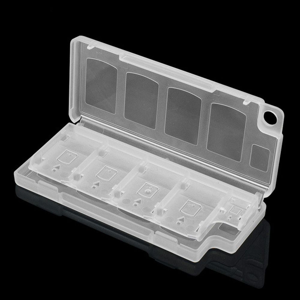 Cover 11.2x4.7x1.3cm Game Cards Storage Case Cartridge Holder Shell Game Cards Box TF Cards Storage