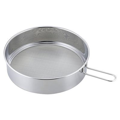 Shimomura Kikaku Sieve In Dishwasher Smooth Sturdy for Sieving Potato for Baking and Stainless 29649 Strainer/Flour [Made Japan] Safe, Finish, Handle,