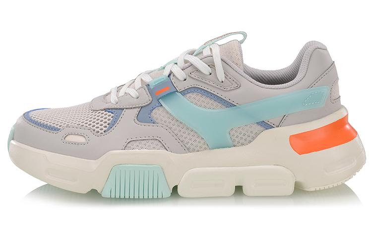 Li Ning Mark Cushioning Slip Resistant Abrasion Resistant Cushioning Slip Resistant Abrasion Resistant Low top AGLP048-4 37