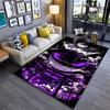 Cartoon Monster with Purple Glow Suitable As a Non-slip Mat for the Living Room or Bedroom Sofa
