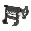 Bicycle Mobile Phone Holder with 360 Degree Rotation Handlebar Mounted Phone Holder for Smart Phone Black