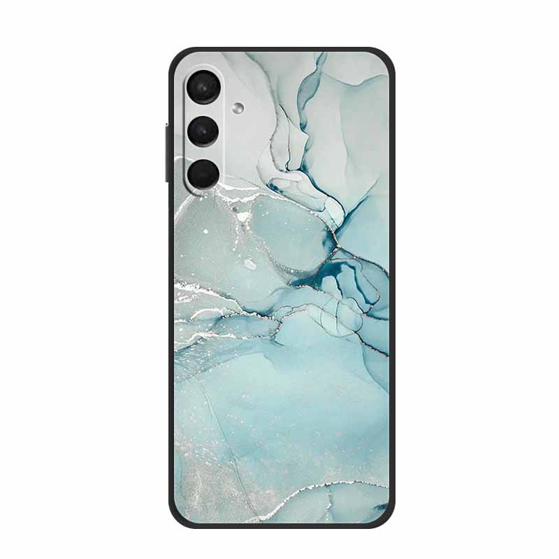 For Samsung Galaxy M15 F15 5G Case Marble TPU Silicone Soft Back Cover Phone Cases for SamsungM15 Mica Painted Cute New Coque
