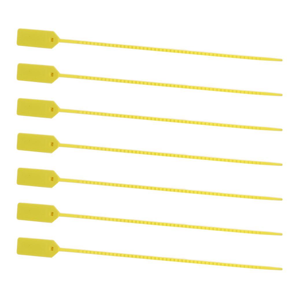 50pcs Zip Tie Tag Readable Writable 40KG Tensile Strength Self Locking Marking Label for Luggage