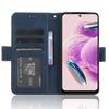 For Xiaomi Redmi Note 12S 4G PU Leather Case with Multiple Card Slots,Cell Phone Stand Wallet Cover