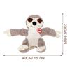 Realistic Animal Hand Puppet Stuffed Educational Kids Creative Interactive Storytelling Lifelike Sloth Molding Process