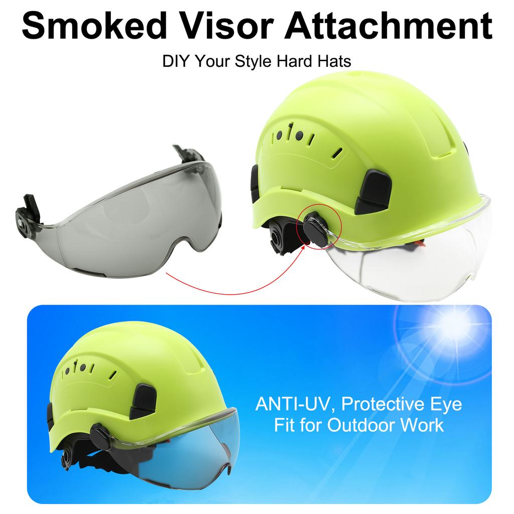 Externer Visor Brillen Zubehör für Aolamegs SF06 CR08 Modell Schutzhelm Austauschbar Mit ANSI und CE Zertifizierung