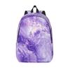 MARBLE - PURPLE Backpack Hot Sale Daypack Large Capacity Boys Girls BookBag School Bag Shoulder Bags for Men Women