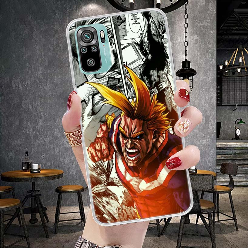 My Hero MHA Deku Soft Phone Case For Xiaomi Redmi Note 15 14 14S 13 12 Pro Plus 12S 11 11S 11E 10 10S 11T 5G Fundas Coque Redmi
