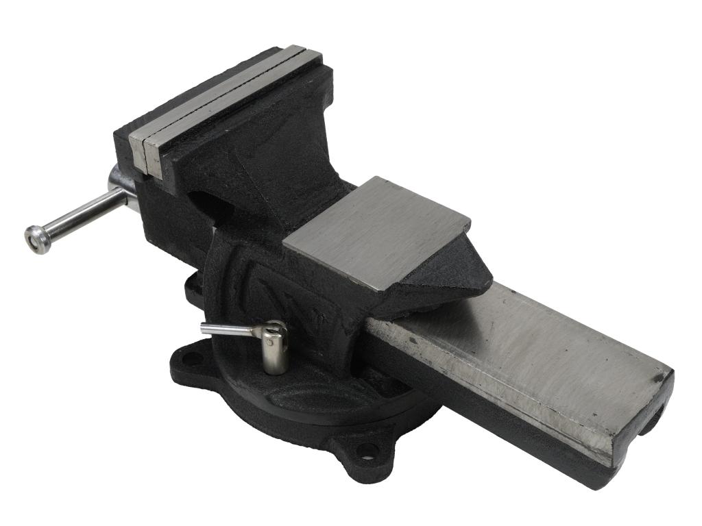 Industrial swivel swivel vice made of ductile iron, 125 Waryński