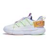 Li Ning Kids Sports Lifestyle Series Springback Shock Absorption Low-Top Casual Shoes Kids Casual Shoes Standard-White YKCT106-2